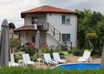 Pensiuni Sveta Marina Krapets piscina